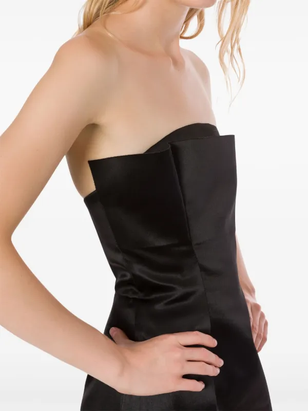 philosophy di lorenzo serafini women's strapless mini dress Philosophy di Lorenzo Serafini Strapless Pleats Mini Dress, Pink, Women's, 40 IT (4 US), Cocktail & Party Wedding Guest Dresses Strapless Dresses