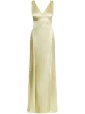 Philosophy Di Lorenzo Serafini satin maxi dress - Yellow
