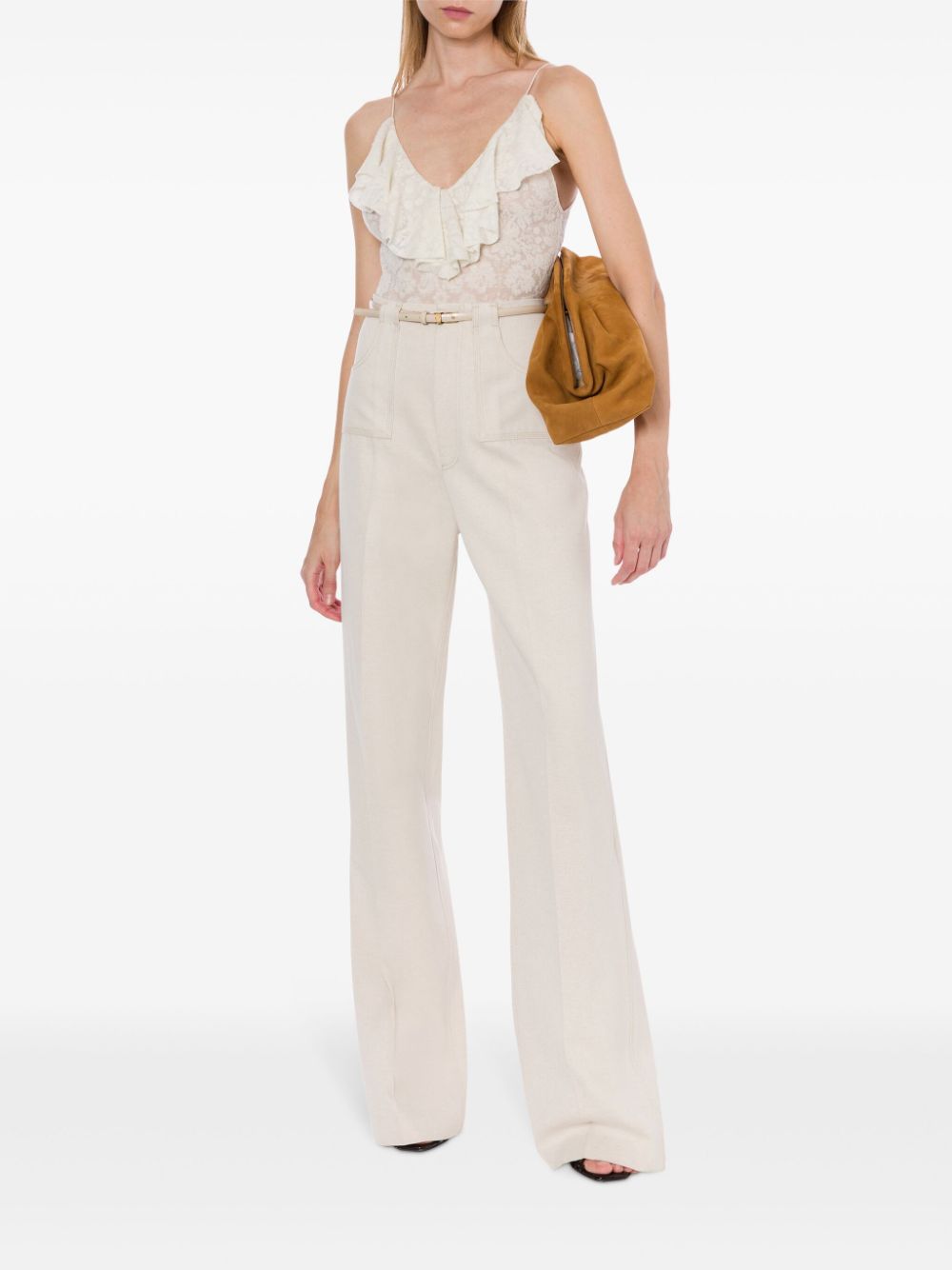 Philosophy Di Lorenzo Serafini Straight broek - Beige