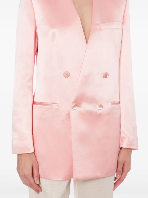 アウターその他 PHILOSOPHY DI LORENZO SERAFINI Woman Blazer Pink 05050723 Philosophy Di Lorenzo Serafini Lapeless double-breasted