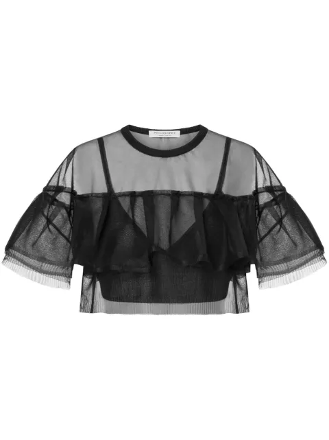 Philosophy Di Lorenzo Serafini sheer blouse  