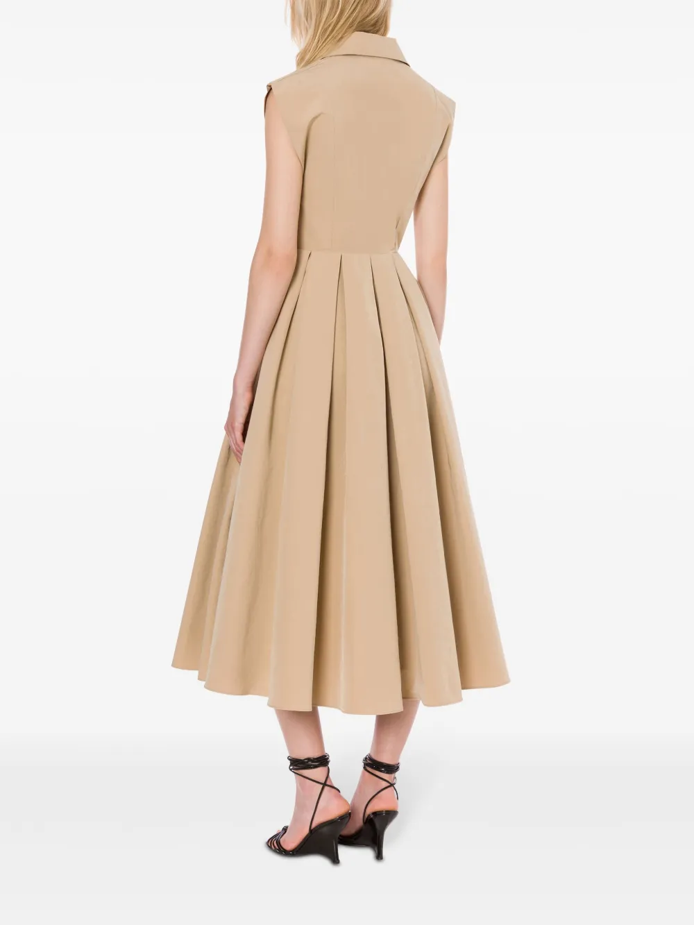 Philosophy Di Lorenzo Serafini Jurk met rits Beige