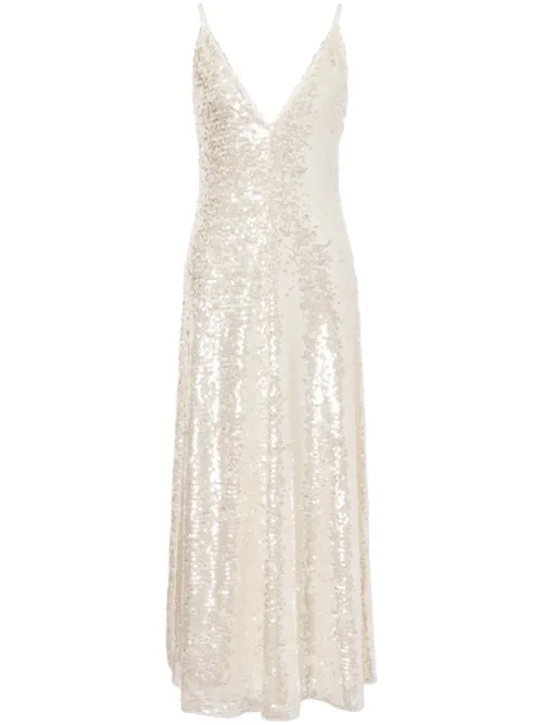 Robe longue à sequins - Philosophy Di Lorenzo Serafini - Modalova