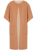 Philosophy Di Lorenzo Serafini knitted cardi-coat - Orange