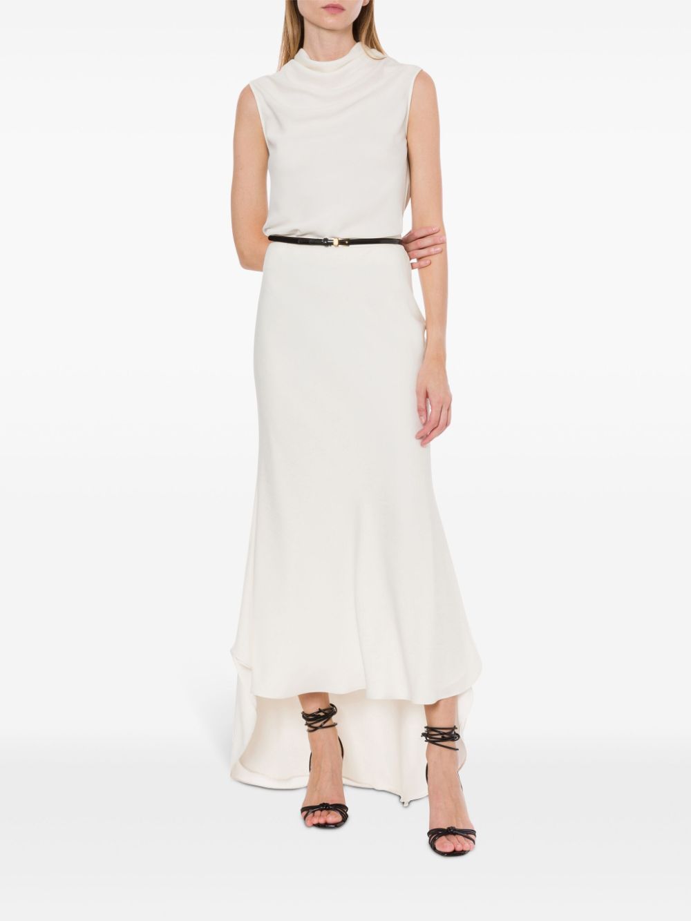 Philosophy Di Lorenzo Serafini asymmetric maxi skirt - White