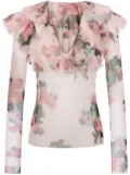 Philosophy Di Lorenzo Serafini floral-print blouse - Pink