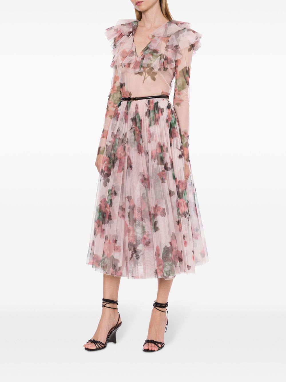 Philosophy Di Lorenzo Serafini Shirt met bloemenprint - Roze