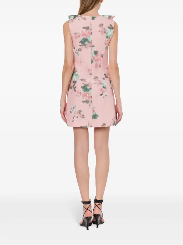 pink frilly mini dress Cassandra Strapless Ruffle Bodycon Mini Dress • American Threads Boutique Rush Dresses White / M