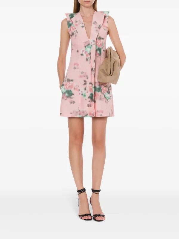 knee length dresses for ladies Philosophy di Lorenzo Serafini Floral Dress - BOPF main image 0
