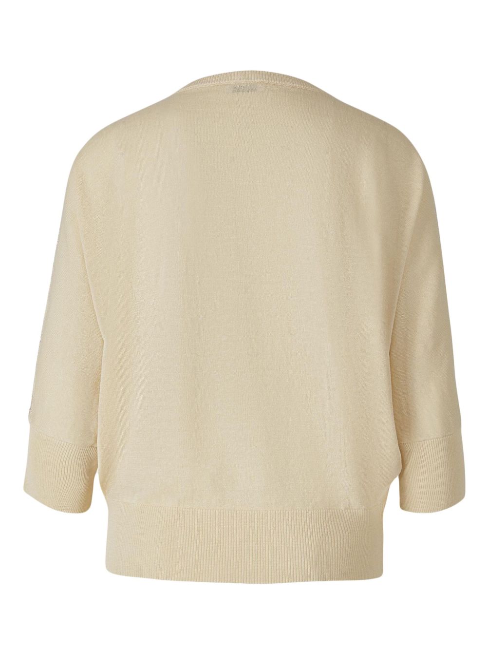 Peserico Gebreid T-shirt - Beige