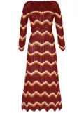 ESCVDO Sumac crochet dress - Red