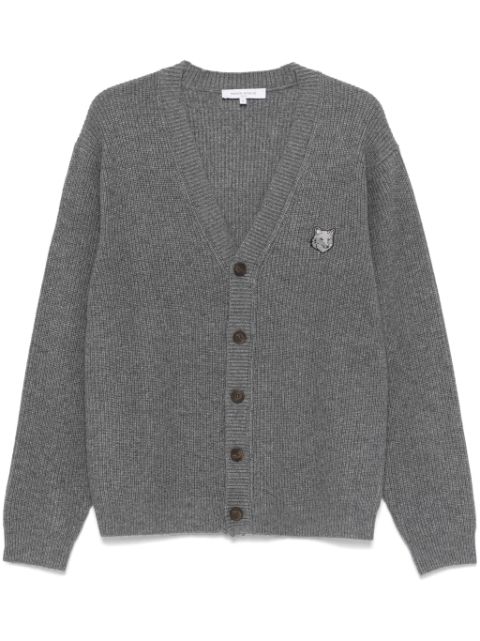 Maison Kitsune Bold Fox Head-patch cardigan Men - The Most Popular Product This Season