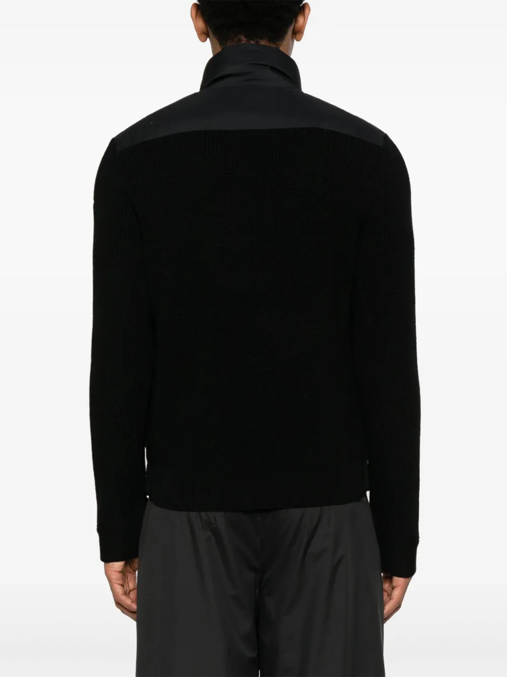 Moncler Jack met gewatteerd vlak Zwart
