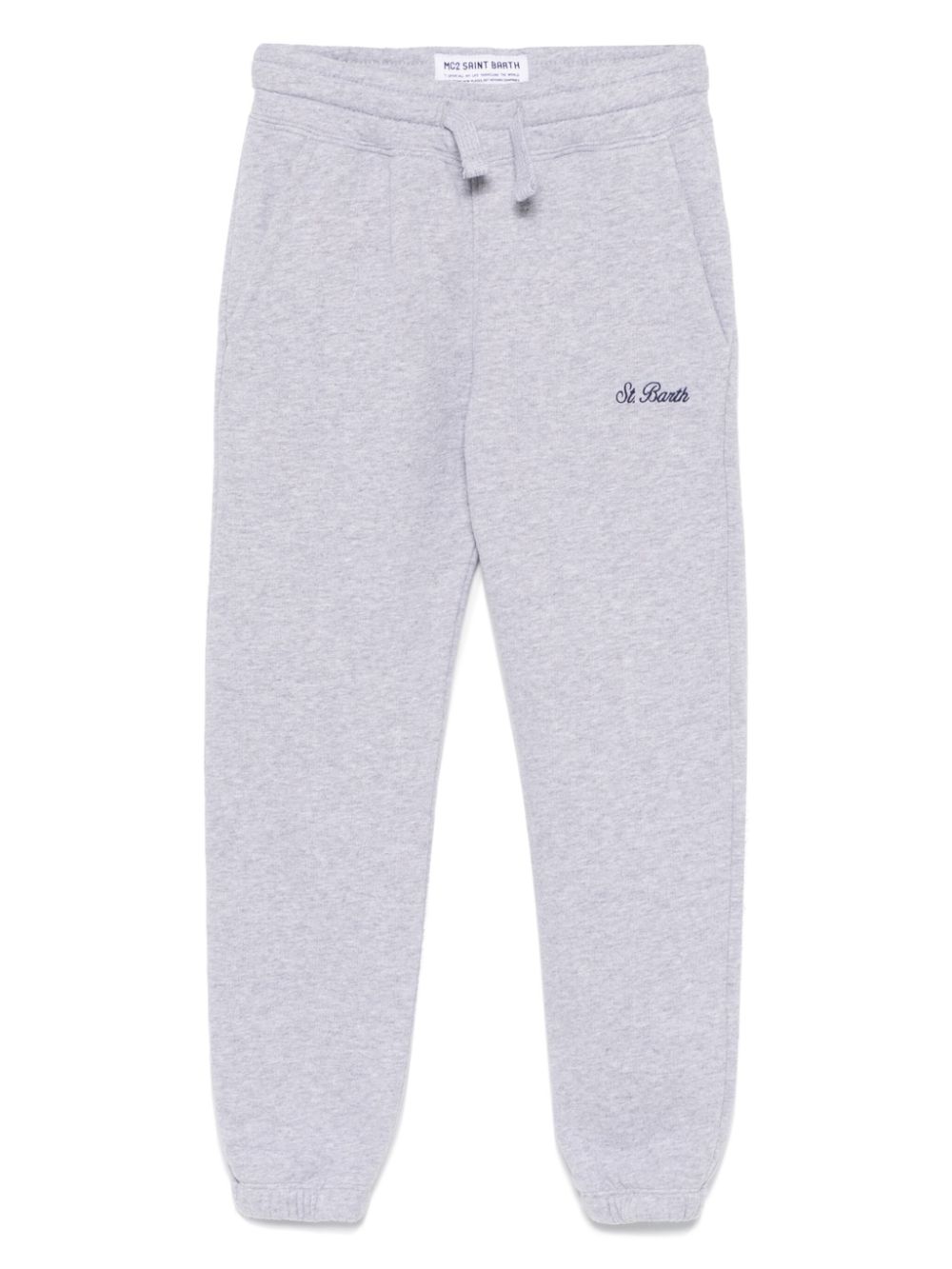 MC2 Saint Barth Kids Bolt track pants - Grey