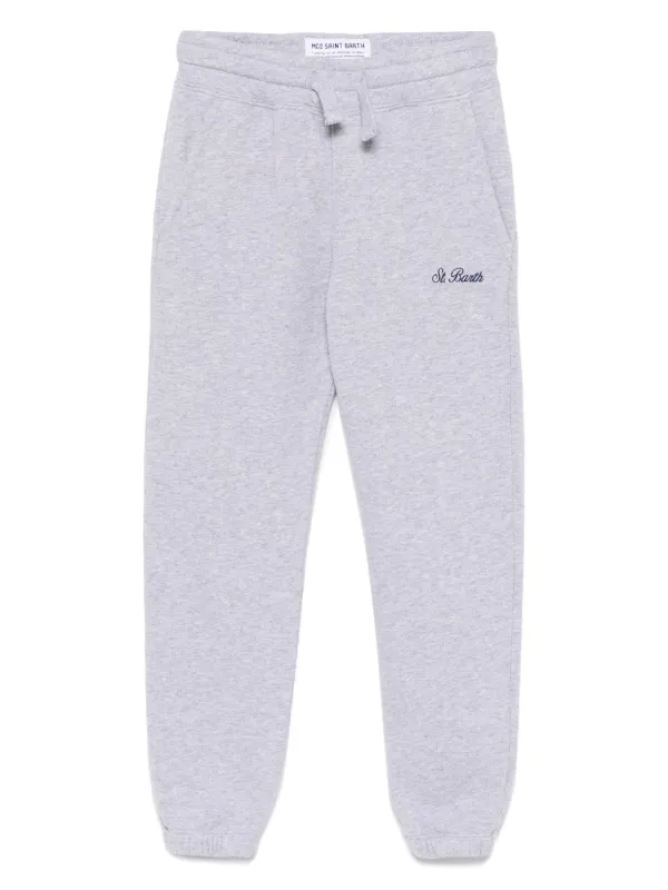 MC2 Saint Barth Kids Bolt Track Pants Grey FARFETCH AE