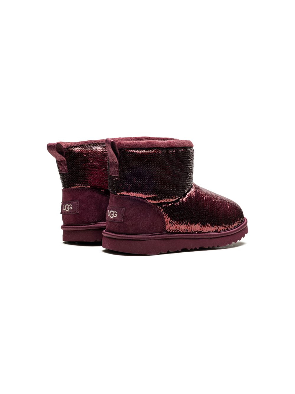 UGG Kids Classic Mini Mirror Ball laarzen Rood