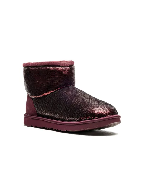 UGG Kids Classic Mini "Mirror Ball" boots