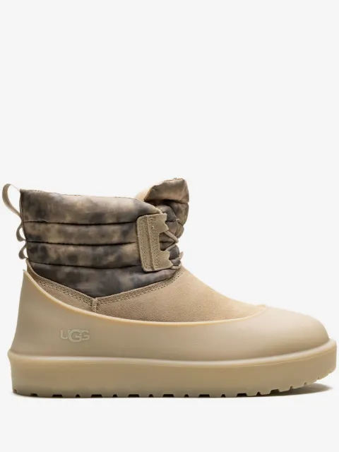 UGG botas Classic Mini Lace WEA Smokescreen Mustard Seed