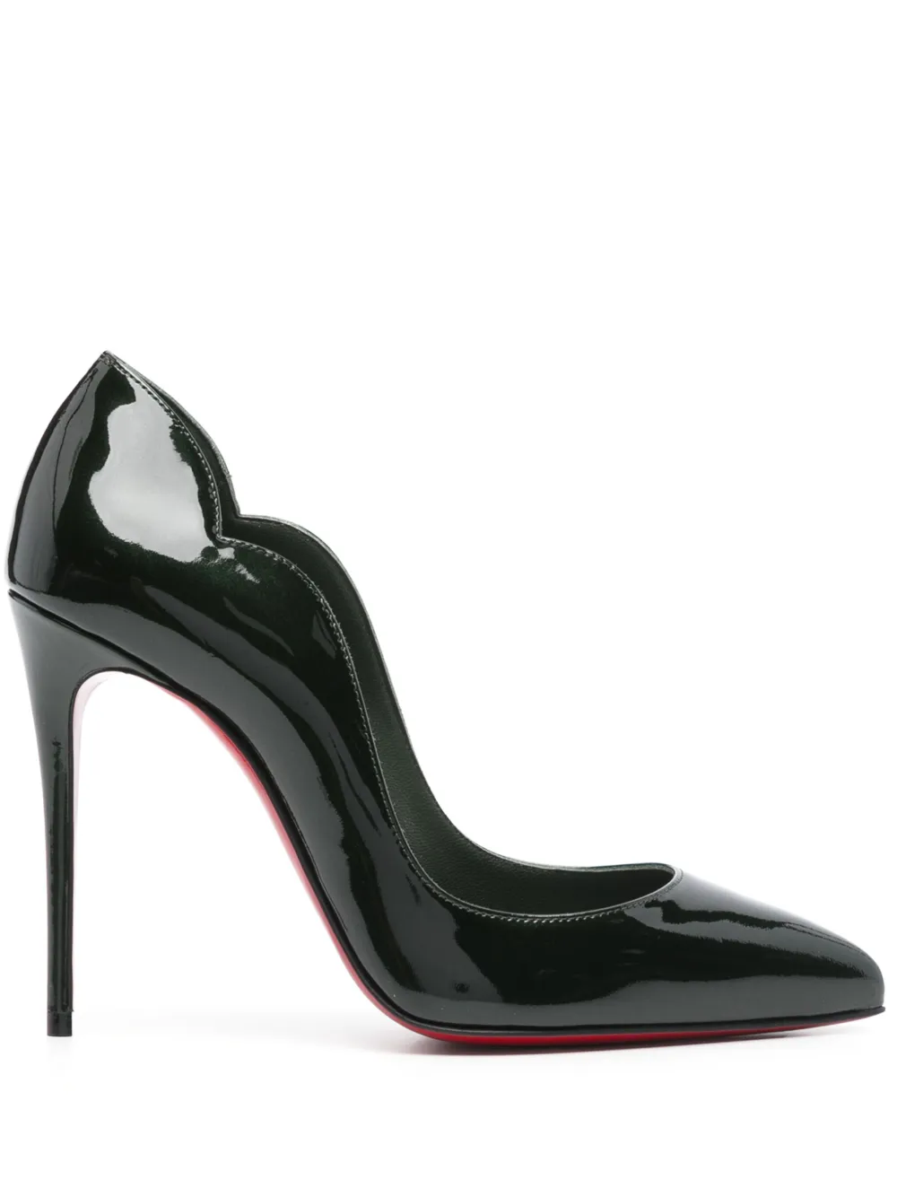 Christian Louboutin 100mm Hot Chick pumps | Green | Image 1
