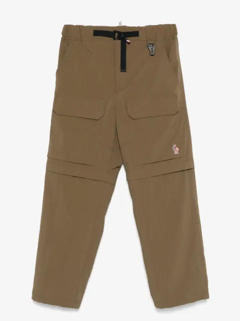 Moncler Grenoble pantalon cargo à effet froissé