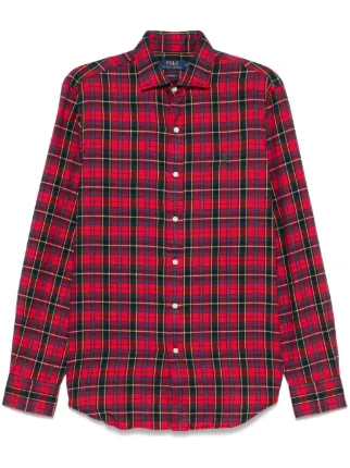 カ*ズ様 POLO RALPH LAUREN PLAID CHECK CAP 9 Cachecol Polo Ralph Lauren Xadrez | Zivē Club