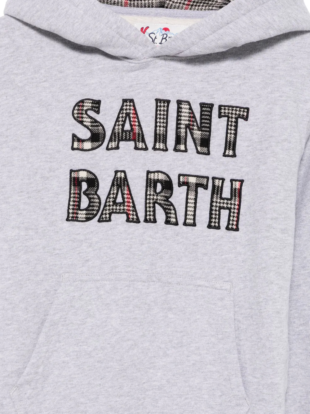 MC2 Saint Barth Kids Oliver hoodie Grijs