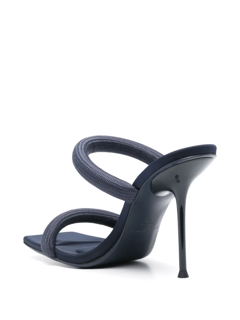 Alexander Wang 105mm Julie mules Blue