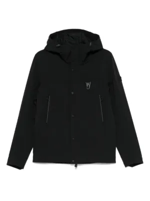 Moncler フーデッド ジャケット | ブラック | FARFETCH JP