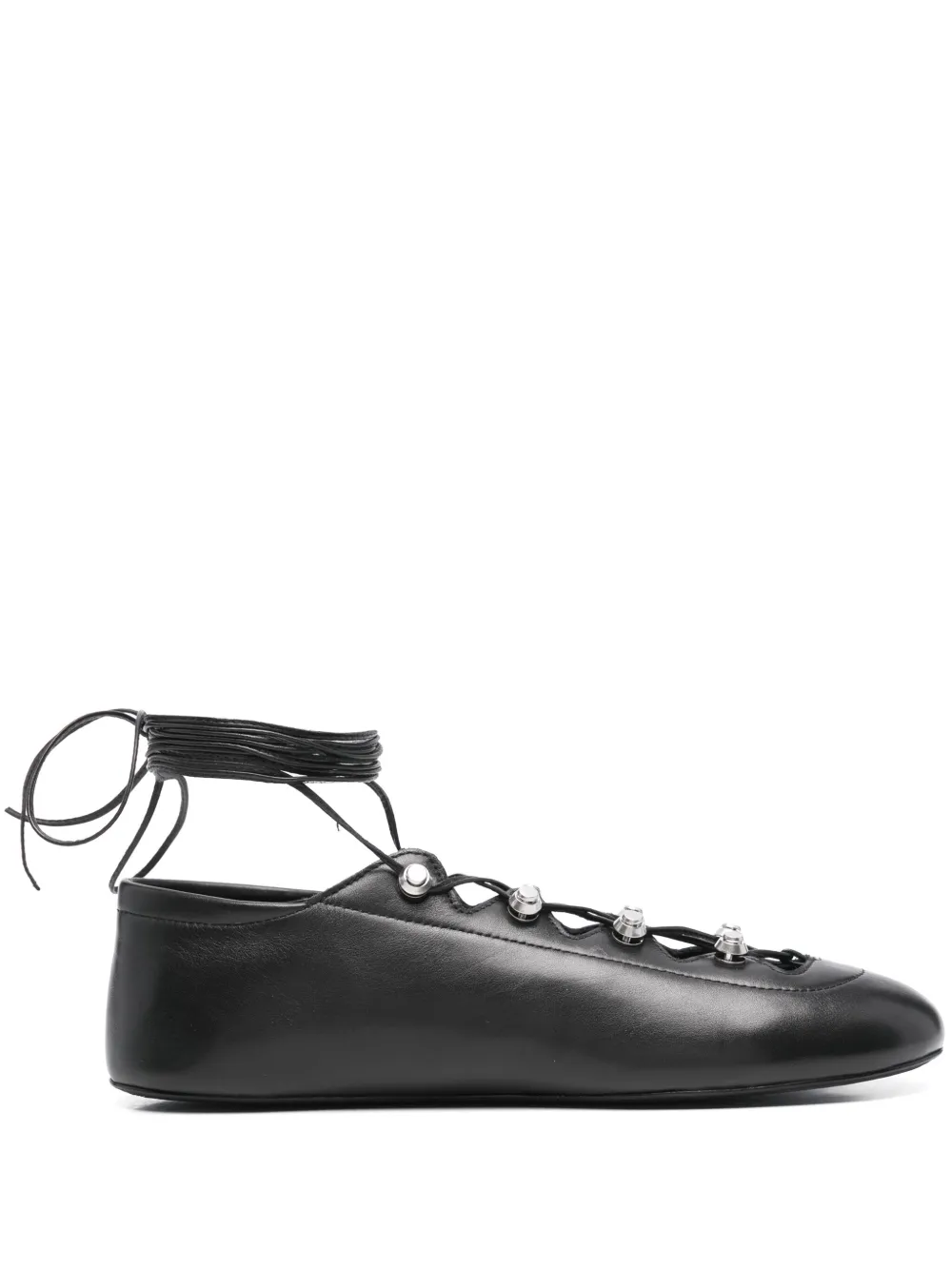 Alexander Wang Vyolette ballerina's Zwart