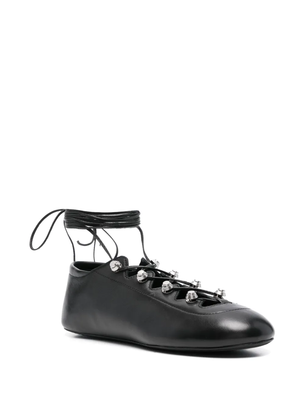 Alexander Wang Vyolette ballerina's Zwart