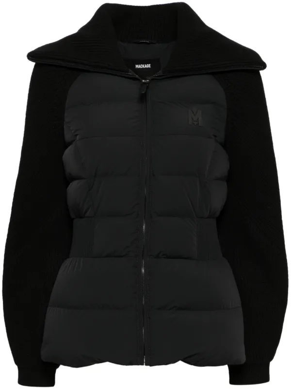 【関税無・国内発】Mackage / Foxy Mixed Media Jacket Foxy, light down mixed media jacket | Mackage® US