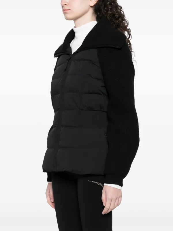 Mackage Foxy Mixed Media Jacket | Black | FARFETCH