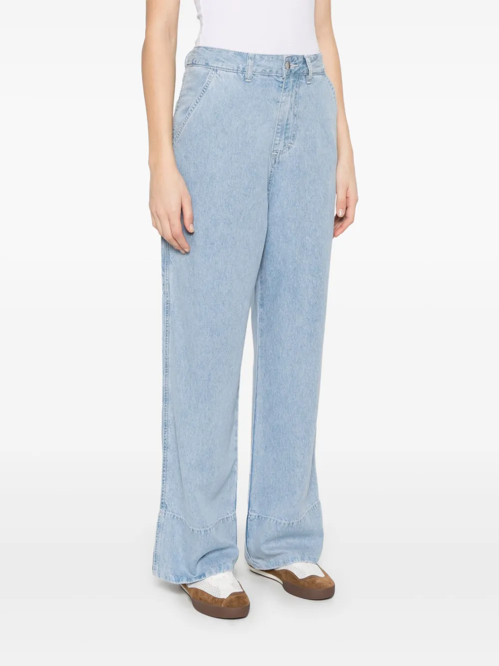 SANDRO Cargo jeans Blauw