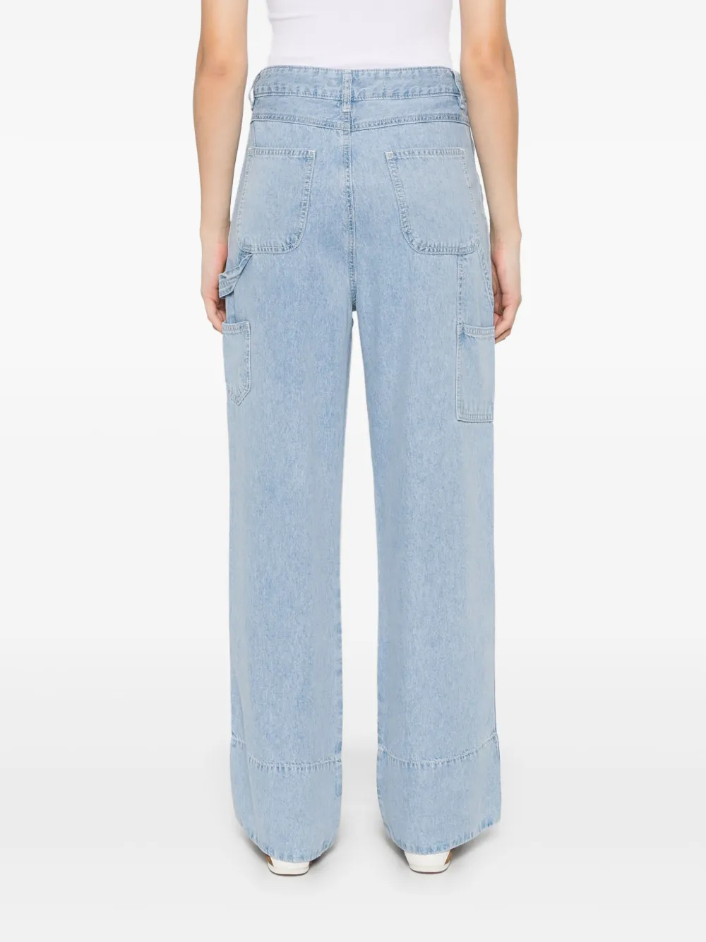SANDRO Cargo jeans Blauw