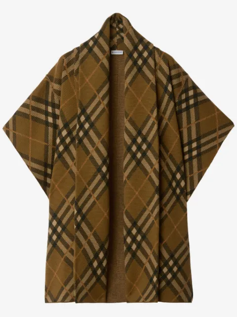 Burberry Geruite cape