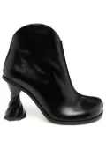 JW Anderson 100mm twisted-heel boots - Black