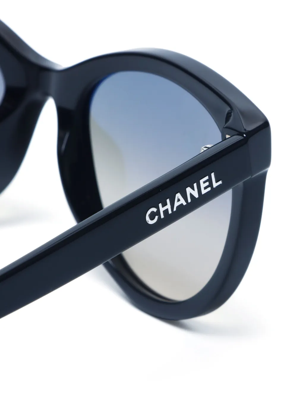 Cheap CHANEL 2000s cat-eye sunglasses Women