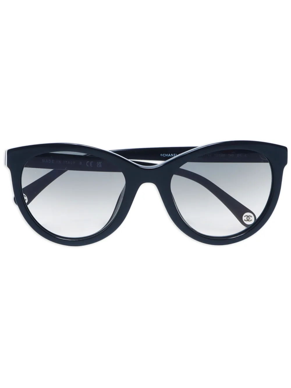 Cheap CHANEL 2000s cat-eye sunglasses Women