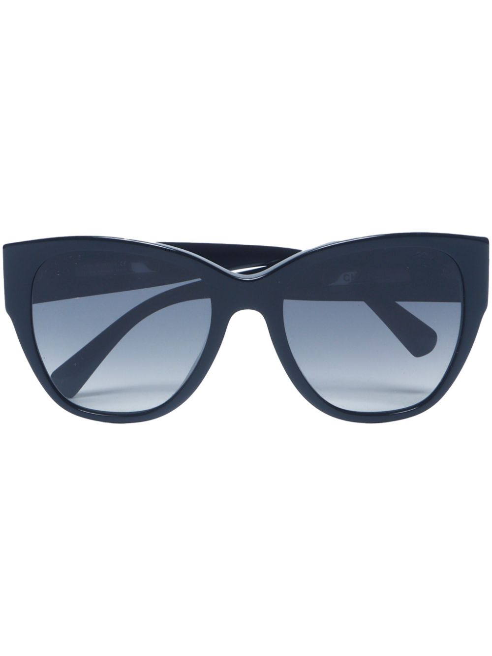 CHANEL 2000s cat-eye frame CC sunglasses Women