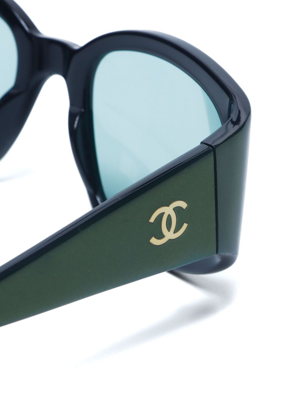 Affordable HOT SALE CHANEL 2000s rectangle frame CC sunglasses Women