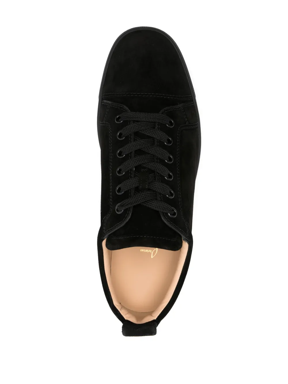 スニーカー CHRISTIAN LOUBOUTIN Louis Junior sneaker Louis Junior - Sneakers - Calf leather - Black - Men