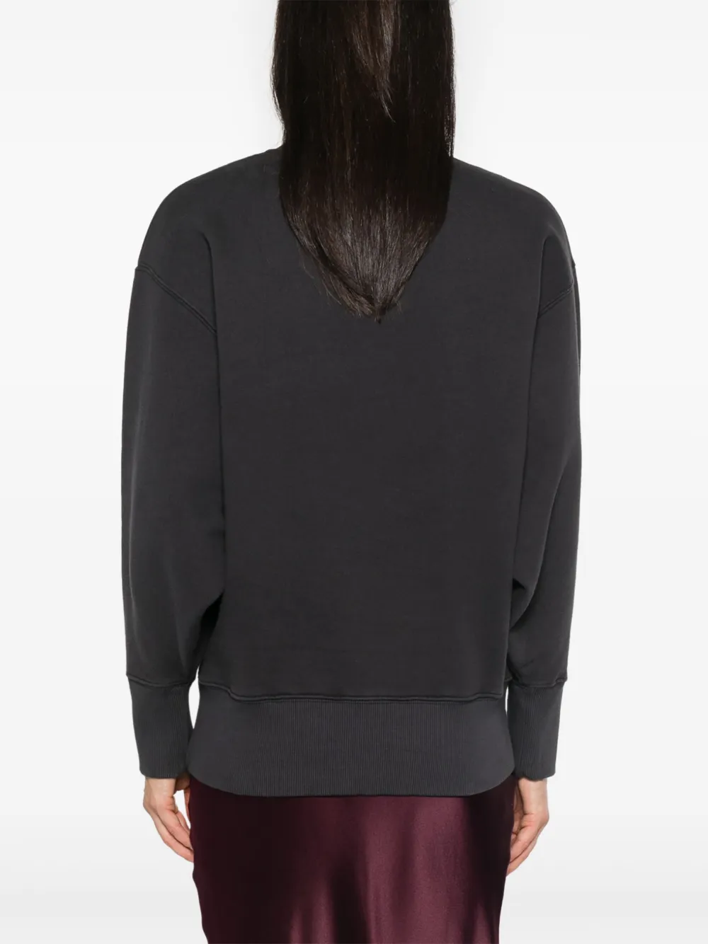 Shop Anine Bing Bradie Sweatshirt In Black