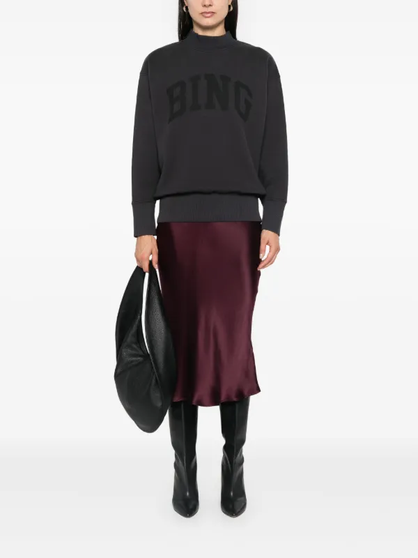 ANINE BING Bradie Sweatshirt | Black | FARFETCH