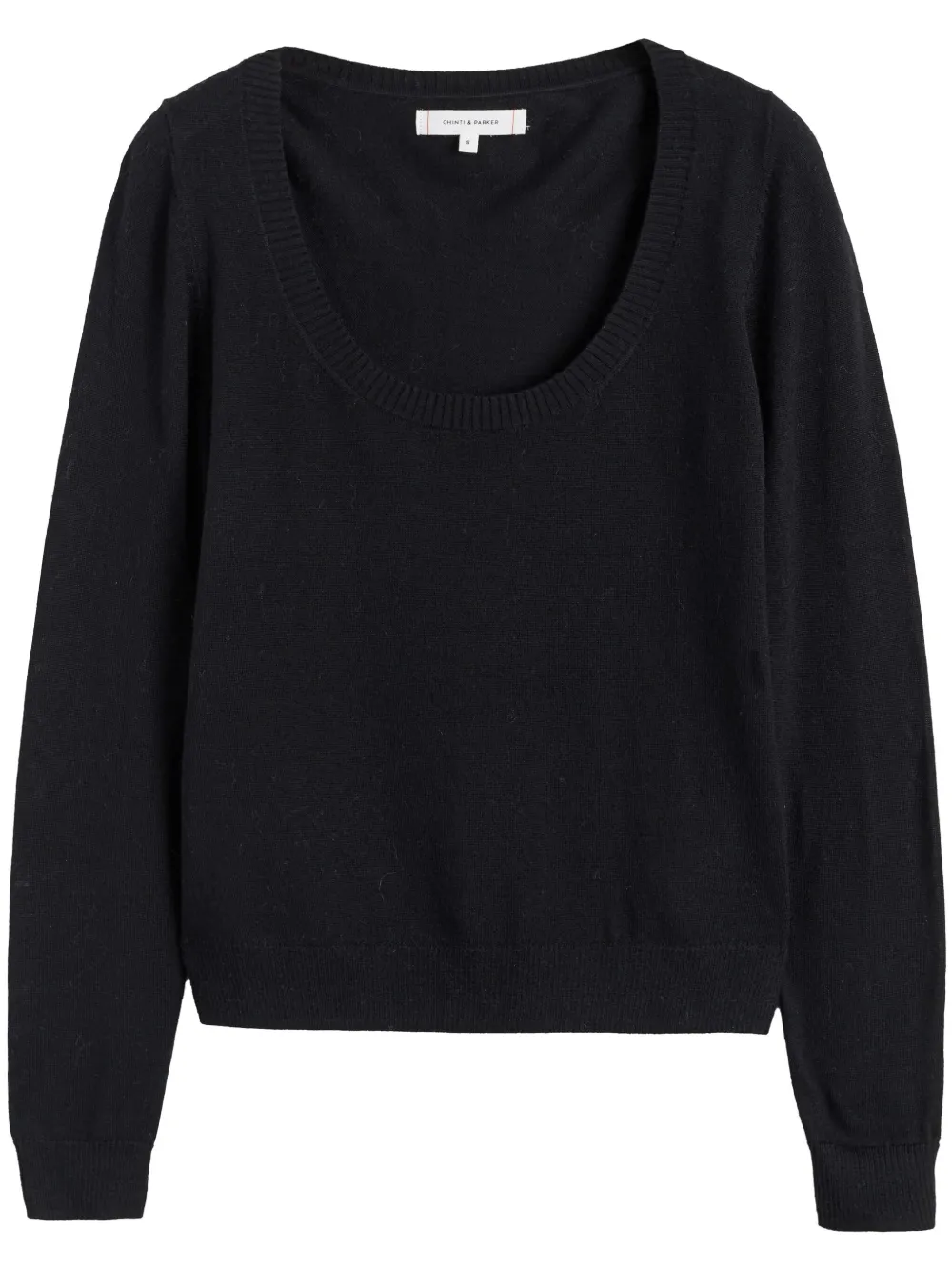 Chinti & Parker suéter con cuello redondo | negro | Image 1