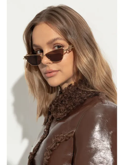 VALENTINO GARAVANI EYEWEAR VLogo Sign cat-eye sunglasses VLS135B - 1