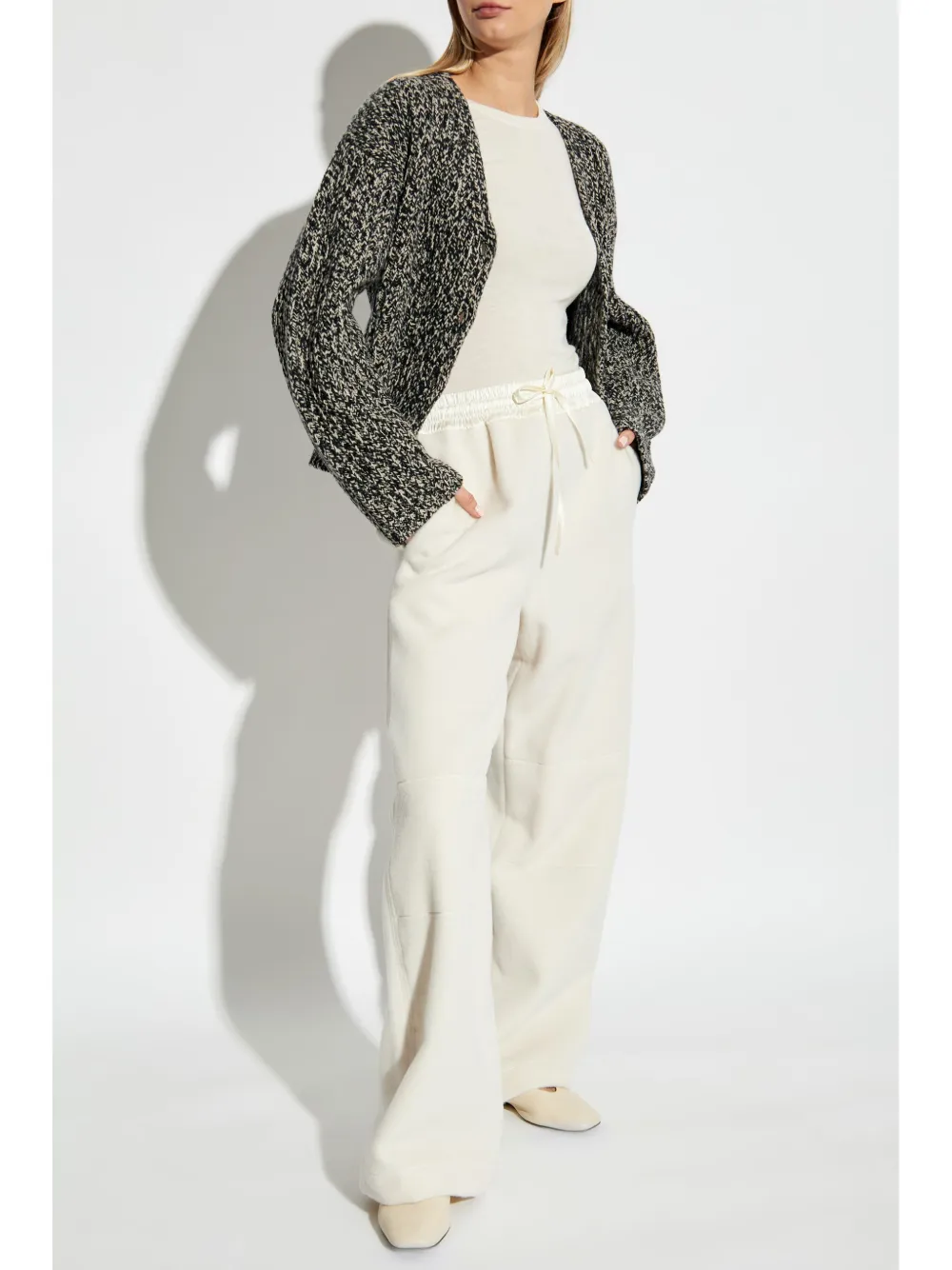 Jil Sander virgin wool trousers - Beige