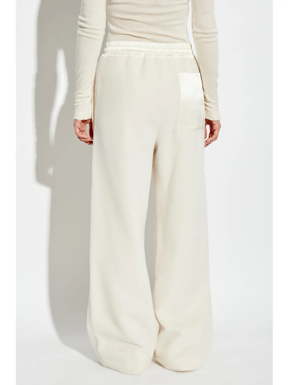 Jil Sander Broek van scheerwol Beige