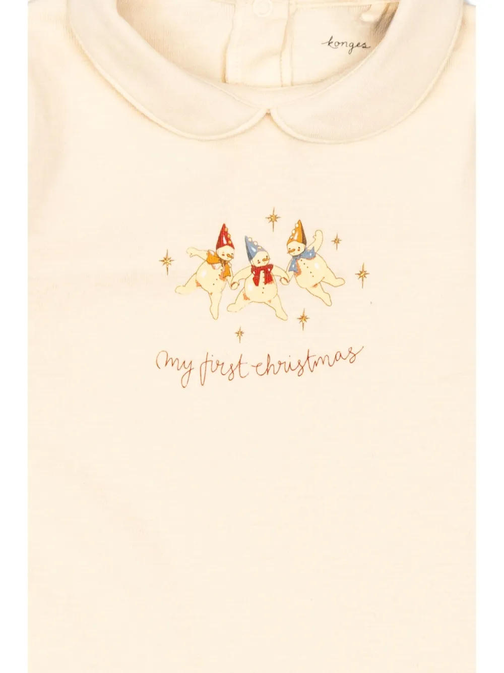 Konges Sløjd My First Christmas pyjama Beige