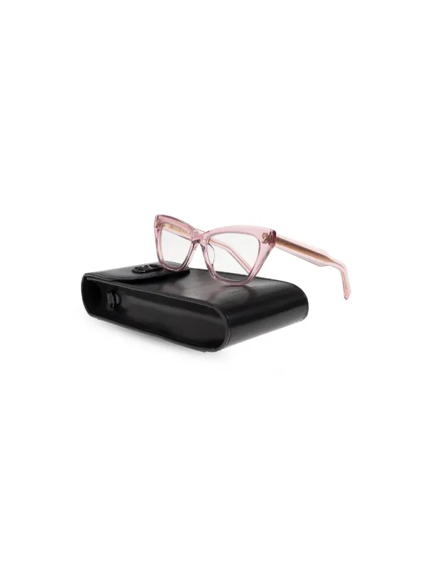 VALENTINO GARAVANI EYEWEAR cat-eye Glasses | Pink | FARFETCH GE display picture 2