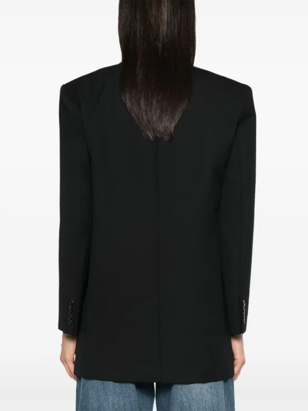 【関税込み】ANINE BING ブラック Sara テーラードジャケット ANINE BING Sara Blazer | Black | FARFETCH AU